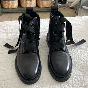 Zadig Voltaire black ankle boots, size 39